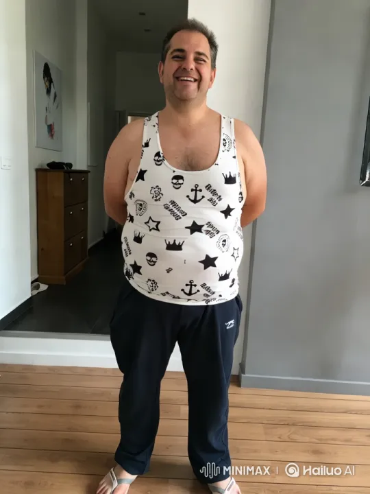 Man Performing Sexy Dance in Elegant Hallway – AI Generated Video | Hailuo AI