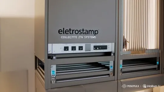 Hotel TV System Installation with Eletrostamp Rack – AI Generated Video | Hailuo AI