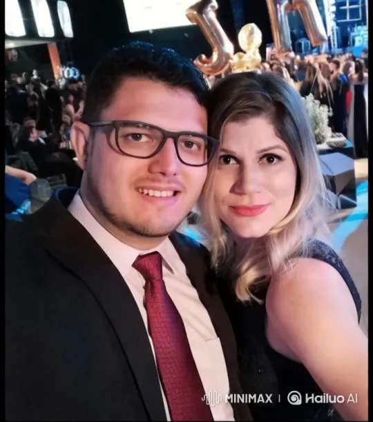 Romantic Couple Shares Intimate Moment at Elegant Ball – AI Generated Video | Hailuo AI