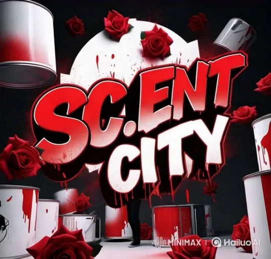 Aesthetic Showcase of 'SC.ENT CITY' with Dynamic Roses – AI Generated Video | Hailuo AI