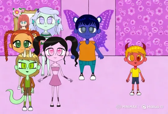 Colorful Characters Celebrate Mother's Day with Joyful Dance – AI Generated Video | Hailuo AI