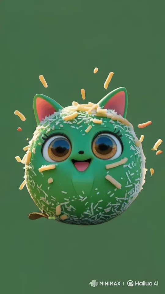 Cute Character Makes Sambal in a Kitchen – AI Generated Video | Hailuo AI