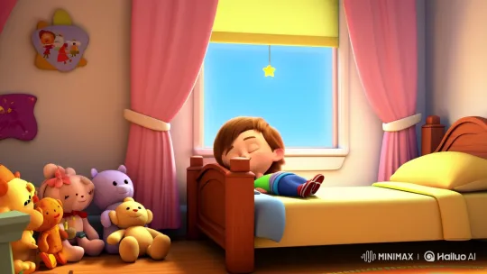 Boy's Magical Dream Journey and Awkward Awakening – AI Generated Video | Hailuo AI