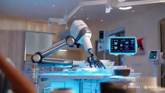 AI-Integrated Life in 2050: Healthcare, Education, Work, and Challenges – AI Generated Video | Hailuo AI