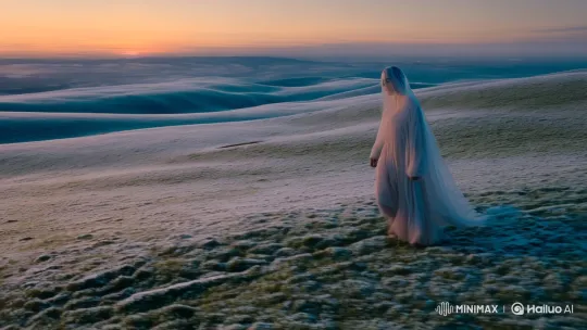 Dreamscape: A Figure in Twilight's Embrace – AI Generated Video | Hailuo AI