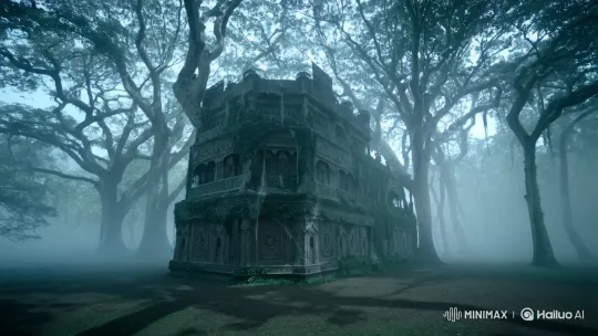 Mansion Exploration in Dense Indian Forest – AI Generated Video | Hailuo AI