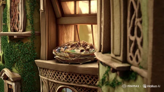 Mice Nest, Cat Threat, and Desperate Plan in Aesthetic Film – AI Generated Video | Hailuo AI