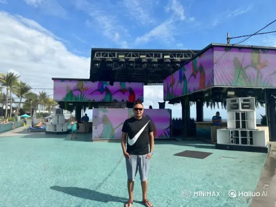 Avengers Assemble: Man Joins Superheroes on Outdoor Stage – AI Generated Video | Hailuo AI