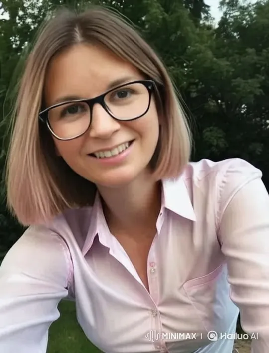 French Girl in Serene Setting Showcases Graceful Presence – AI Generated Video | Hailuo AI