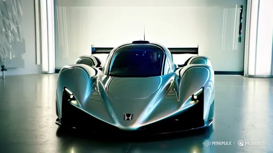 Honda Hypercar Concept Unveiled for 2030 Le Mans – AI Generated Video | Hailuo AI