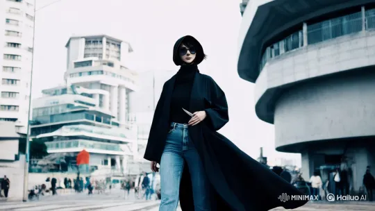 Mysterious Korean Assassin in São Paulo Streets – AI Generated Video | Hailuo AI