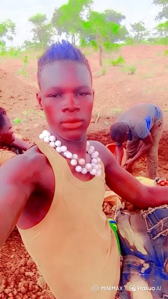 Rural Portrait: Young Man Amidst Natural Landscape – AI Generated Video | Hailuo AI