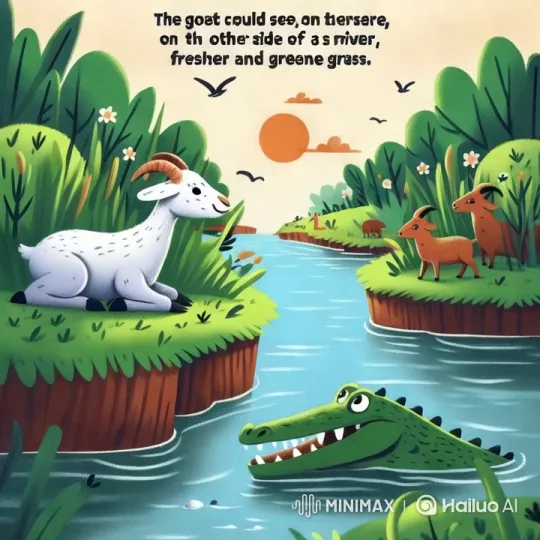 Pastoral Landscape with Lurking Danger – AI Generated Video | Hailuo AI