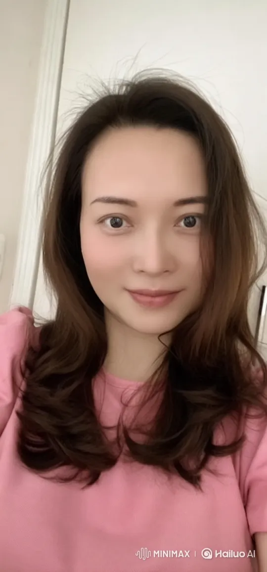 Live2D Animation: Serene Hair Movement on a Calm Background – AI Generated Video | Hailuo AI