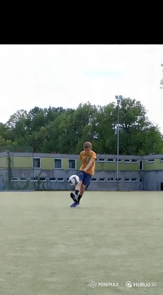 Boy's Unexpected Dance After Soccer Mishap – AI Generated Video | Hailuo AI