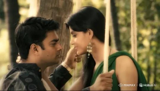 Couple Passionately Kisses in Serene Outdoor Setting – AI Generated Video | Hailuo AI