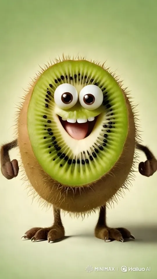 Kiwi Character Dancing to Zippy Song with Disco Lights – AI Generated Video | Hailuo AI