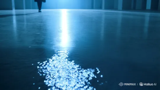 Haunting Reflection: A Study in Isolation and Grace – AI Generated Video | Hailuo AI