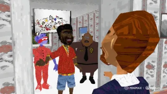 Flaming Conflict: Joker Battles McZee in Chaotic Scene – AI Generated Video | Hailuo AI