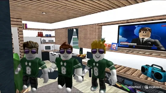 Boys in Flooded Kitchen Amidst Flood Crisis – AI Generated Video | Hailuo AI