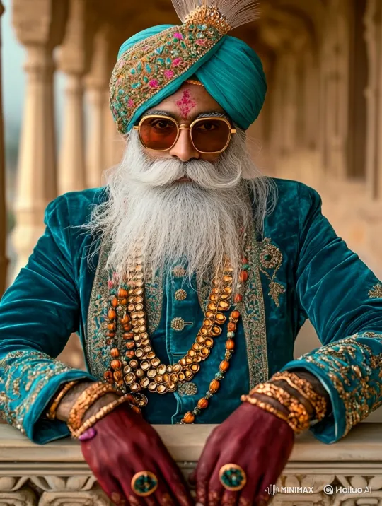 Elderly Distinguished Man in Grand Architectural Setting – AI Generated Video | Hailuo AI