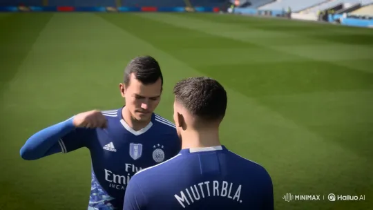 Footballer Slaps Opponent, Fakes Dramatic Fall – AI Generated Video | Hailuo AI