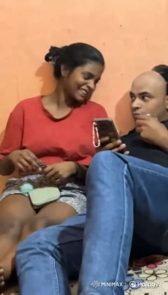 Intimate Friendship Scene: Laughter and Heartfelt Hug – AI Generated Video | Hailuo AI
