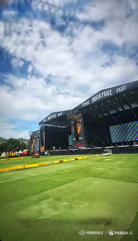 Colossal Scorpion Attacks Rock Fest Stage – AI Generated Video | Hailuo AI