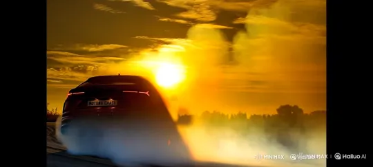 Lamborghini Urus High-Performance Drift Show – AI Generated Video | Hailuo AI
