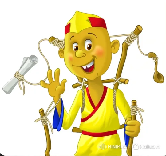 Animated Cartoon Character Explains with Gestures – AI Generated Video | Hailuo AI