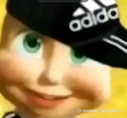 Animated Character Shaved by Laser-Eyed Baby – AI Generated Video | Hailuo AI