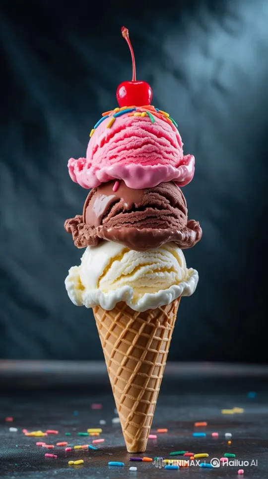 Ice Cream Destruction by Hydraulic Press: A Slow-Motion Meltdown – AI Generated Video | Hailuo AI