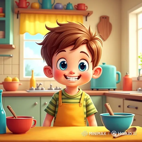 Johny's Joyful Kitchen Adventure – AI Generated Video | Hailuo AI