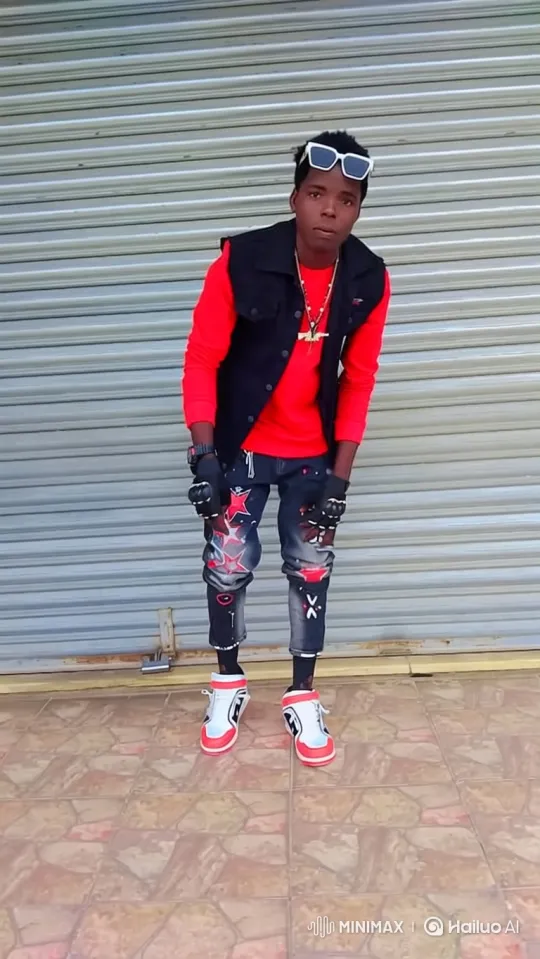 Young Man Poses with Sports Car in Urban Setting – AI Generated Video | Hailuo AI