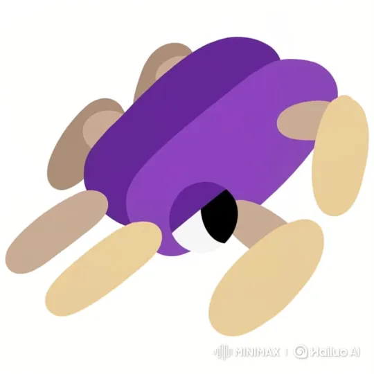 Animated Creature Expresses Anger with Trembling and Pulsing Vein Mark – AI Generated Video | Hailuo AI