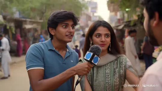 Young Man Surprised by Playful Interview in Pakistani Bazaar – AI Generated Video | Hailuo AI