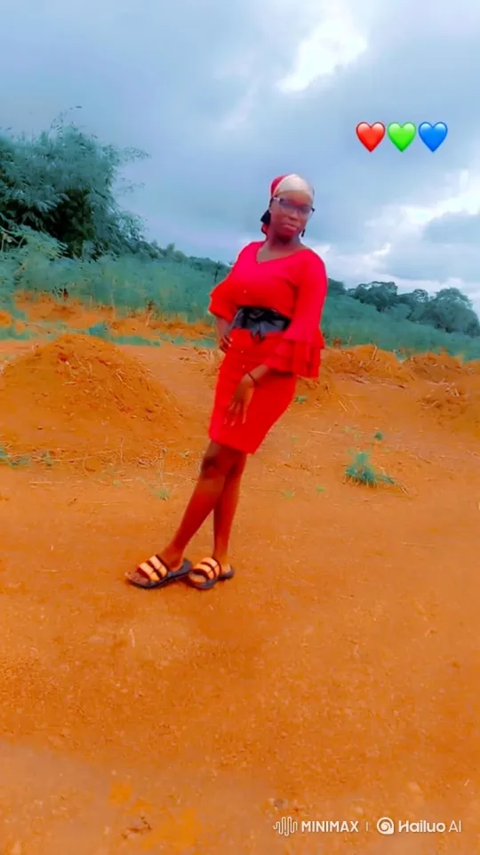 Woman Enters Luxury Car on Red Earth Landscape – AI Generated Video | Hailuo AI