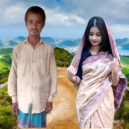 Couple Shares Intimate Moment on Scenic Hillside – AI Generated Video | Hailuo AI