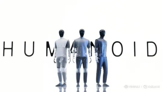 Humanoid Robot Connects with Child in Futuristic Experience – AI Generated Video | Hailuo AI