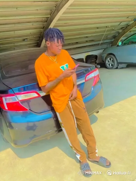 Young Man Enters Lamborghini in Carport – AI Generated Video | Hailuo AI