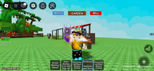 Roblox Avatar's Bizarre Journey with Bananas and Black Hole – AI Generated Video | Hailuo AI