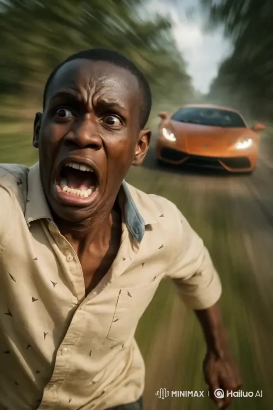 Driving Lamborghini in the USA – AI Generated Video | Hailuo AI