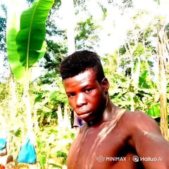 Intense Focus of a Young Man in the Jungle – AI Generated Video | Hailuo AI