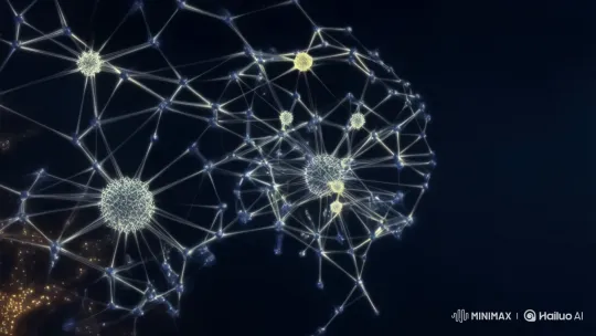 Neural Network Transforms into Photorealistic Landscape – AI Generated Video | Hailuo AI