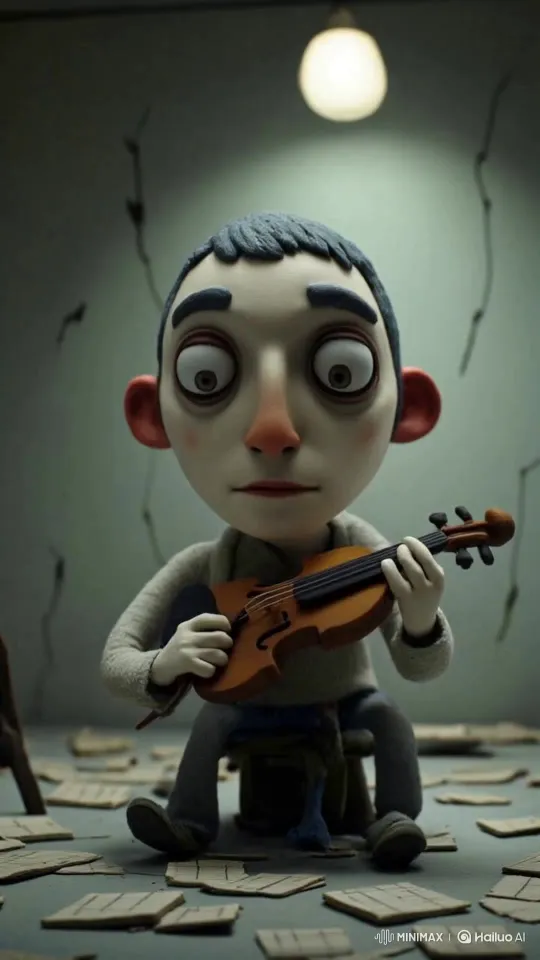 Character Develops Musical Skills – AI Generated Video | Hailuo AI