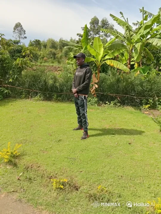 Young Man Observes Parked Range Rover in Tropical Setting – AI Generated Video | Hailuo AI