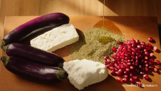 Artful Ottolenghi Dish Prep and Presentation – AI Generated Video | Hailuo AI