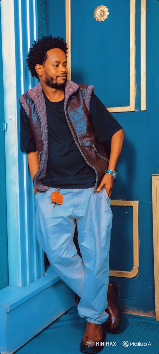 Stylish Man Prepares to Walk Away in Thoughtful Mood – AI Generated Video | Hailuo AI