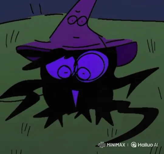 Night Scene: Spiky Creature and Cool Kid Synchronize Dances – AI Generated Video | Hailuo AI