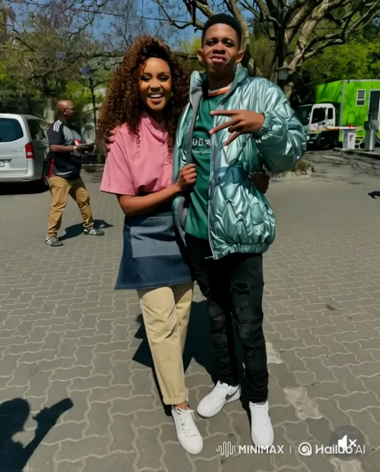 Couple Poses, Walks to Minivan, and Drives Away – AI Generated Video | Hailuo AI